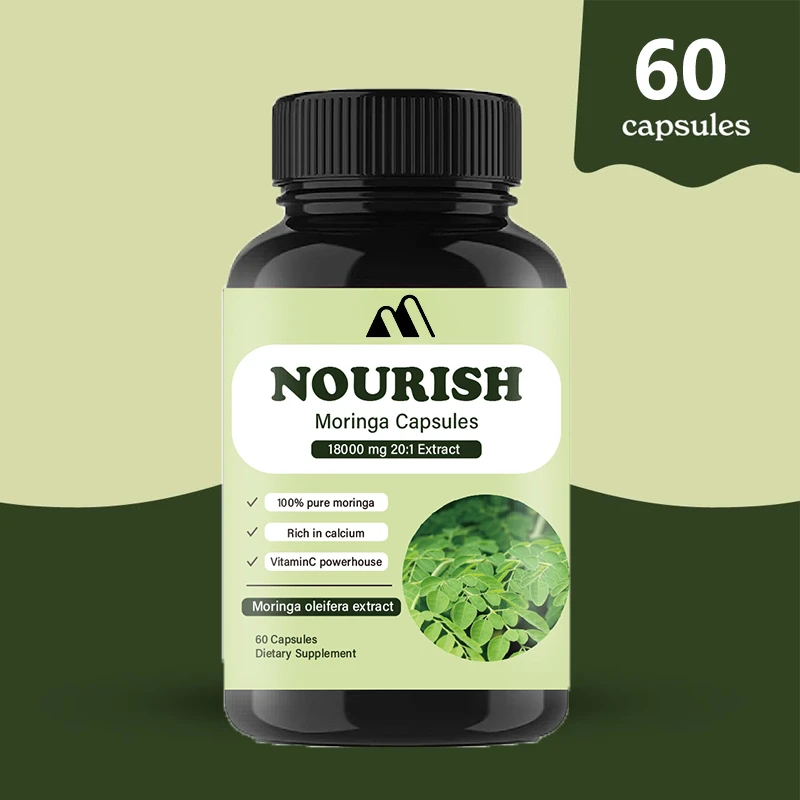 Moringa Leaf Powder - Cápsulas de Moringa | | Suplemento