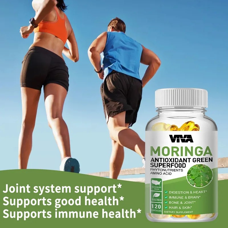 Cápsulas Moringa de 1000 mg, s - Moringa Leaf Powder avaliação e preço
