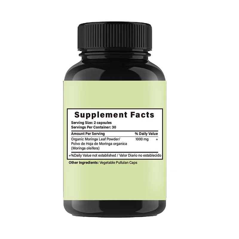 Cápsulas de Moringa | |   Supl - Moringa Leaf Powder avaliação e preço