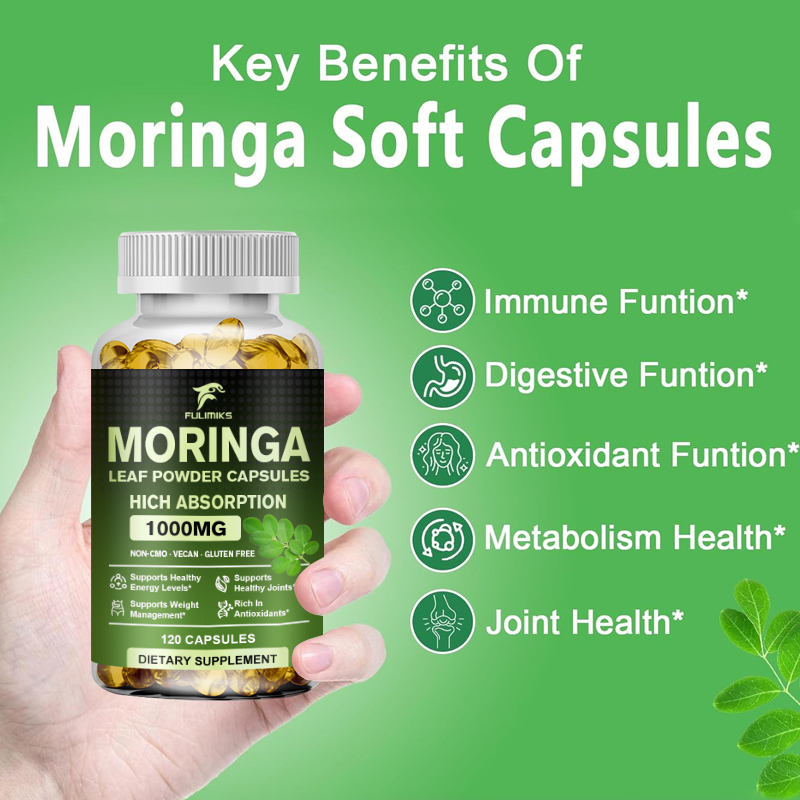 Compre 2 e Ganhe 2 Grátis! Sup - Moringa Leaf Powder avaliação e preço