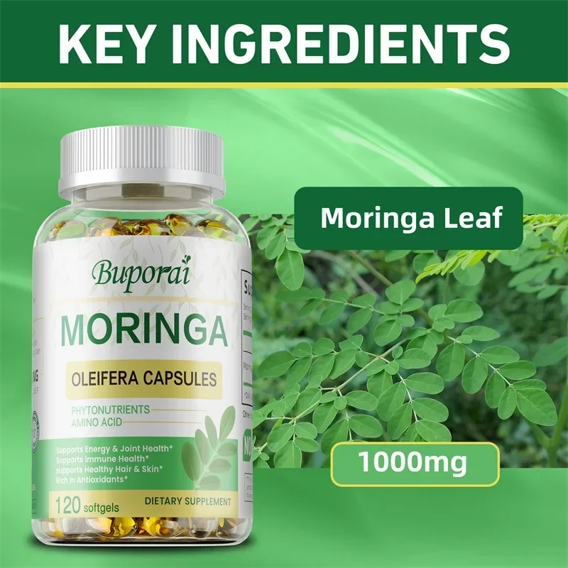Cápsulas de Moringa - Metaboli - Moringa Leaf Powder avaliação e preço
