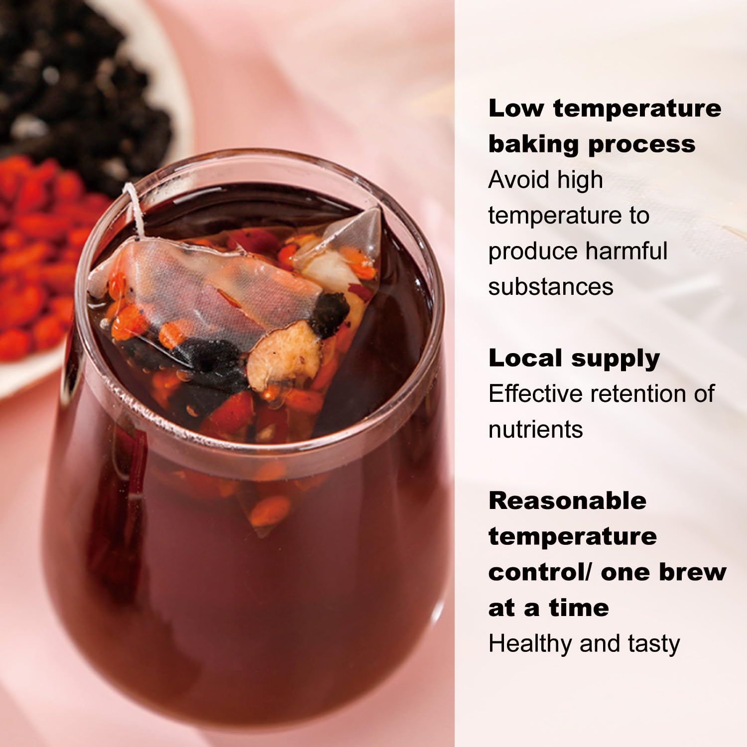 Chá de ginseng cinco tesouros, - Nettle Leaf Tea avaliação e preço