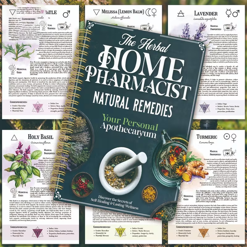 Livro de Remédios Naturais par - Herbal Holistic Wellness avaliação e preço