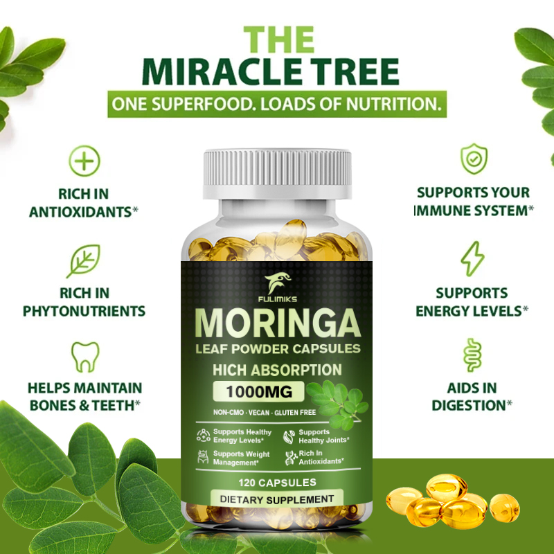 Suplemento Natural de Moringa  - Moringa Leaf Powder avaliação e preço